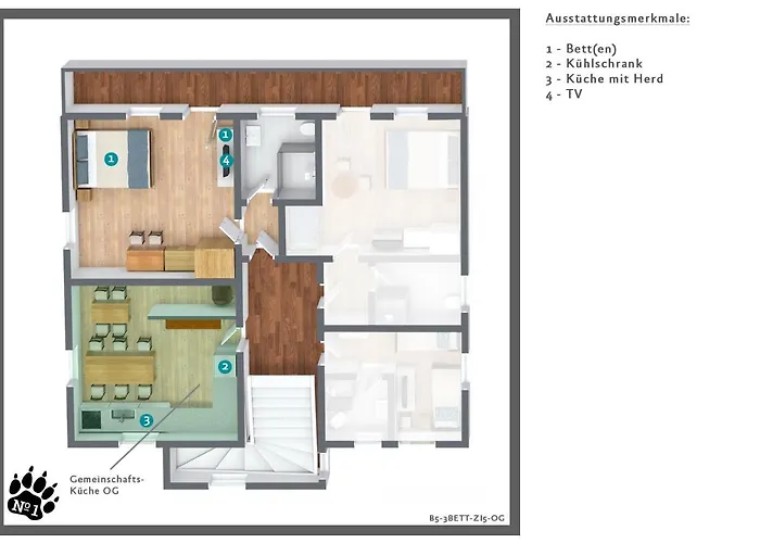 ゲストハウス Numero1-pension Und Cafe 3*