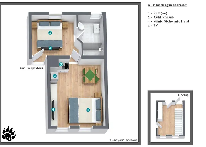 Numero1-pension Und Cafe 3* リューベラント